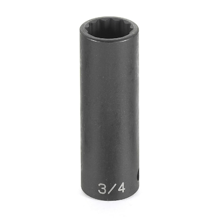 Grey Pneumatic SKT 1/2" DRIVE X 24MM DEEP - 12 POINT IM GP2124MD